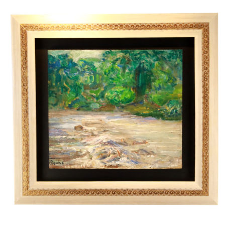 Adriann-Hermann GOUWE - Huile sur toile signée