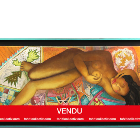 Patricia LEROUX - Huile sur toile de grand format "allenguie"
