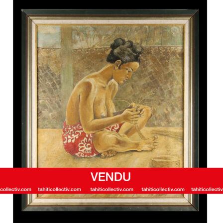 Alek VAN DEN KERCKHOVEN - Huile sur toile datée et signée de 1929