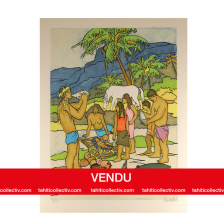 François RAVELLO - Litho. numérotée et signée 65/200