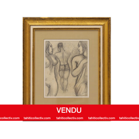 Octave Morillot (1878-1931) - Mine de plomb non signé et verso
