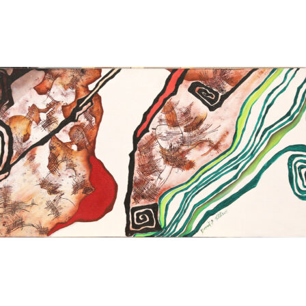 Patricia BONNET - Huile sur toile de 2015, signée