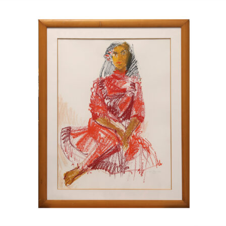 Marc RAMBEAU - Pastel signé et daté 2006