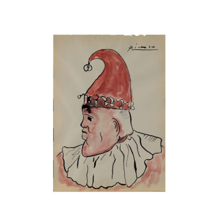 Pablo PICASSO - Dessin à l'encre, signé et certifié