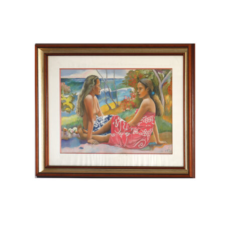 Jean-Louis SAQUET - Pastel sur papier signé