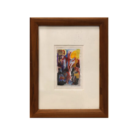 METAKI - Gouache signée et datée 1996