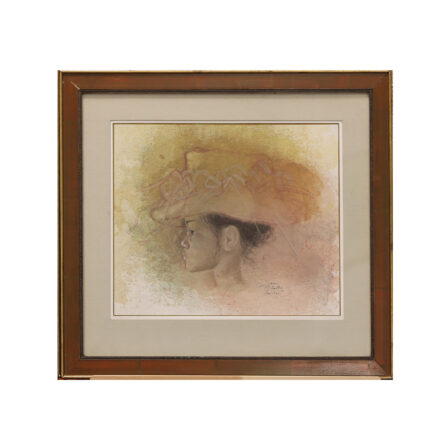 Jean-Charles BOULOC - Aquarelle signée de 1971