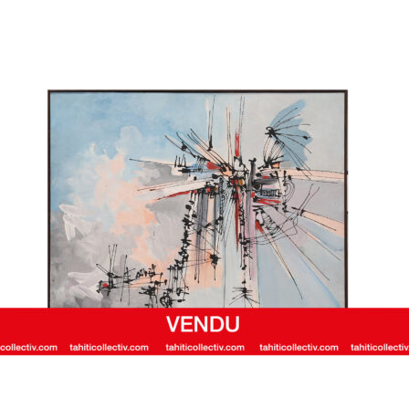 Franck FAY - Huile sur toile signée de 1981