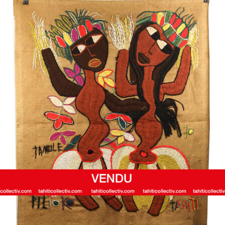 Aloï PILIOKO - Tapisserie année 1970 signée