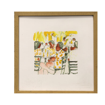 LAPORTE - Aquarelle signée