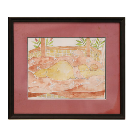 TEHINA - Aquarelle signée et datée de 2013