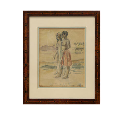 Octave MORILLOT - Aquarelle signée et datée 1913