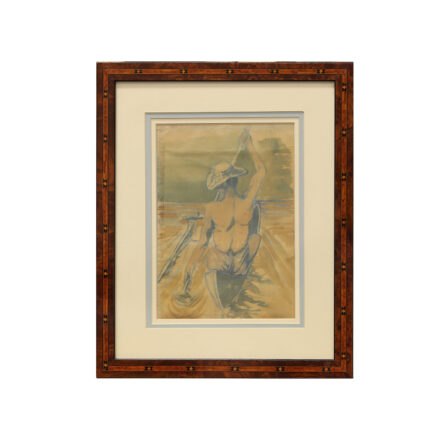 Octave MORILLOT - Aquarelle signée