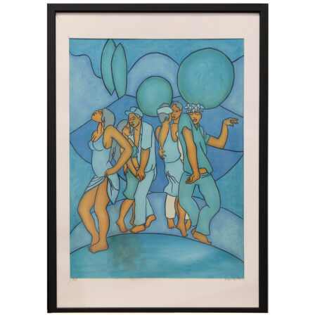 François RAVELLO - Litho. signée HC