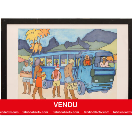 François RAVELLO - Litho HC "Le truck"
