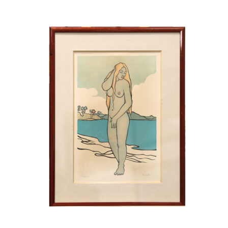 François RAVELLO - Litho. ancienne et rare 7/100