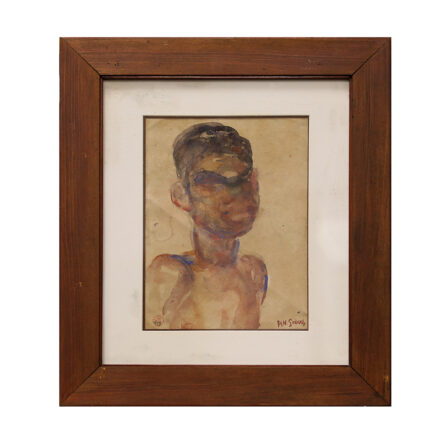 Adriaan Herman GOUWE - Aquarelle signée