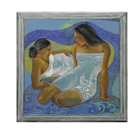 Benilde MENGHINI - Huile sur toile signée et datée 2004