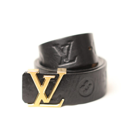 Ceinture LOUIS VUITTON Monogram Vernis LV Initiales 105 CM