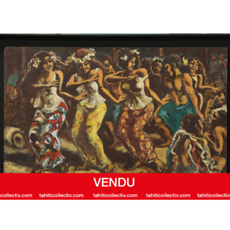 Jean MICHON - Huile sur Pinex signée et datée 1971