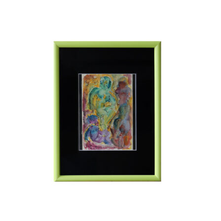 René GRANDIDIER - Aquarelle sur papier "Nu 2" signée