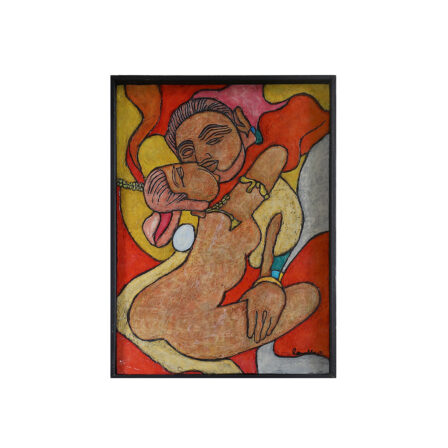 François RAVELLO - Huile sur panneau signée et datée 1971