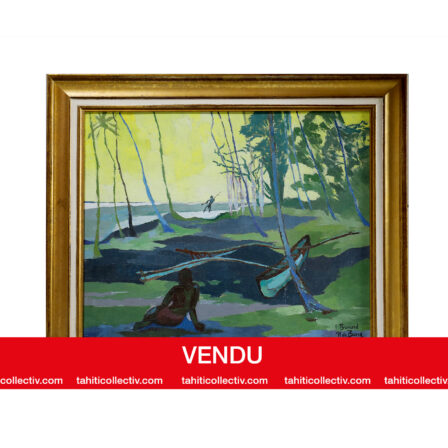Maurice BROSSARD du BOURG - Huile sur toile signée