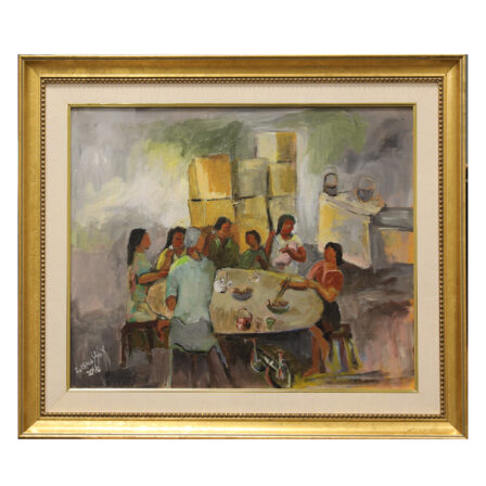 Joseph CHAUSSOY - Huile sur toile signée et datée 2016