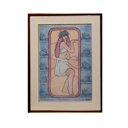 François RAVELLO - Reproduction sur papier, encadrée