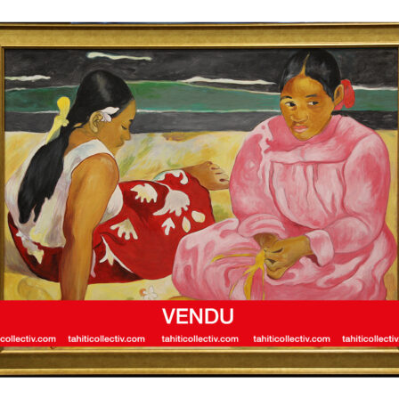 Gilles LE GUEN - d'après "Tahitienne sur la plage de Paul Gauguin"