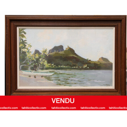 Jean MASSON - Huile sur bois signée