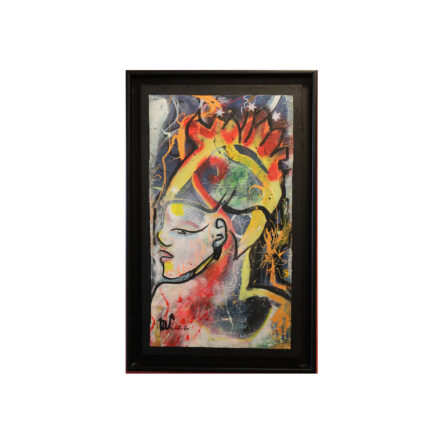 Ma Chenka - Huile sur toile signée