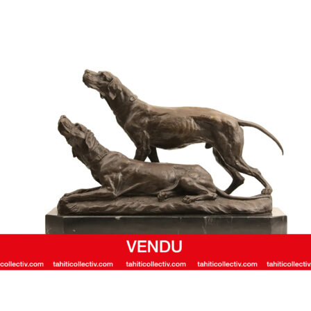 Alfred DUBUCAND (1828-1903) - Bronze à patine brune signé