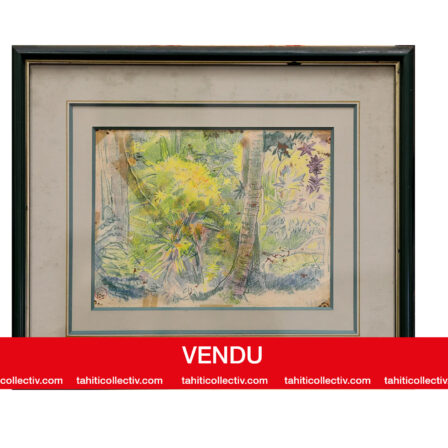 Adriaan-Herman GOUWE - Pastel signé