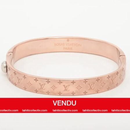 LOUIS VUITTON - Bracelet Nanogram en or rose