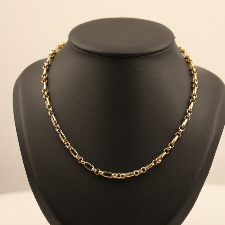Chaine or jaune à maillon