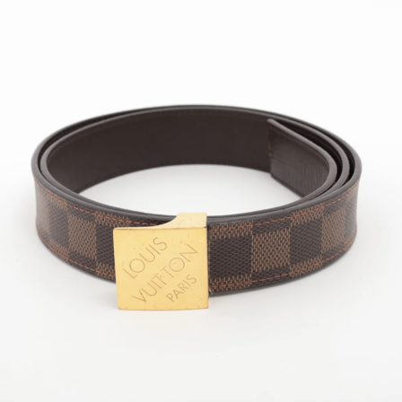 LOUIS VUITTON - Ceinture Saint Tulle carré