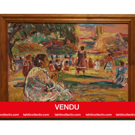 Henri CROCQ (1925-2022) - Huile sur Pinex signée