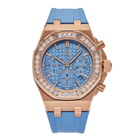 Audemars Piguet - Royal Oak Offshore or rose et diamants