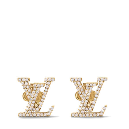 LOUIS VUITTON - Boucles d'oreilles Iconic Strass