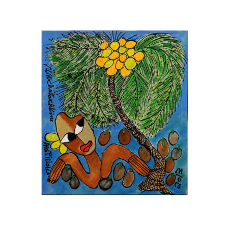 Aloï PILIOKO - Huile sur toile signée et datée 2013