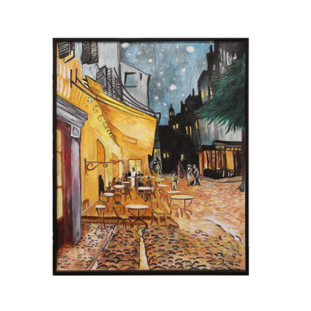 Gilles LE GUEN - Van Gogh "Terrasse de café la nuit à Arles" (1888)