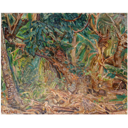 Adriaan-Herman GOUWE - Huile sur toile signée
