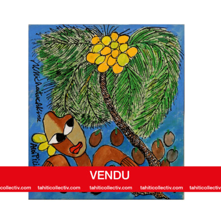 Aloï PILIOKO - Huile sur toile signée et datée 2013