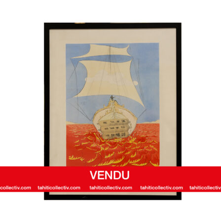 Salvador DALI - "Tribu d'Asher" litho. signée et numérotée 119/195