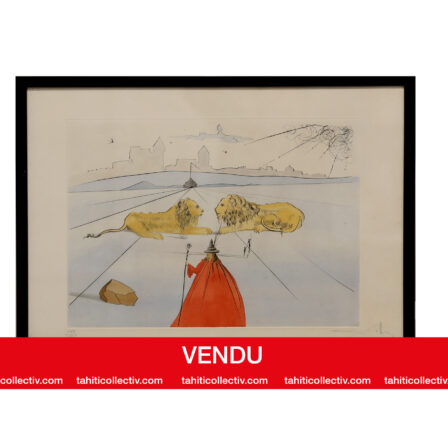 Salvador DALI - "Tribu de Juda" litho. signée et numérotée 119/195