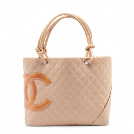 CHANEL - Sac tote Cambon beige