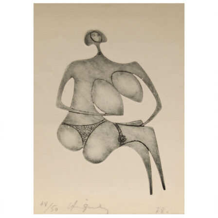 Philippe HYQUILY – Litho. signée et numérotée 48/50 (1978)