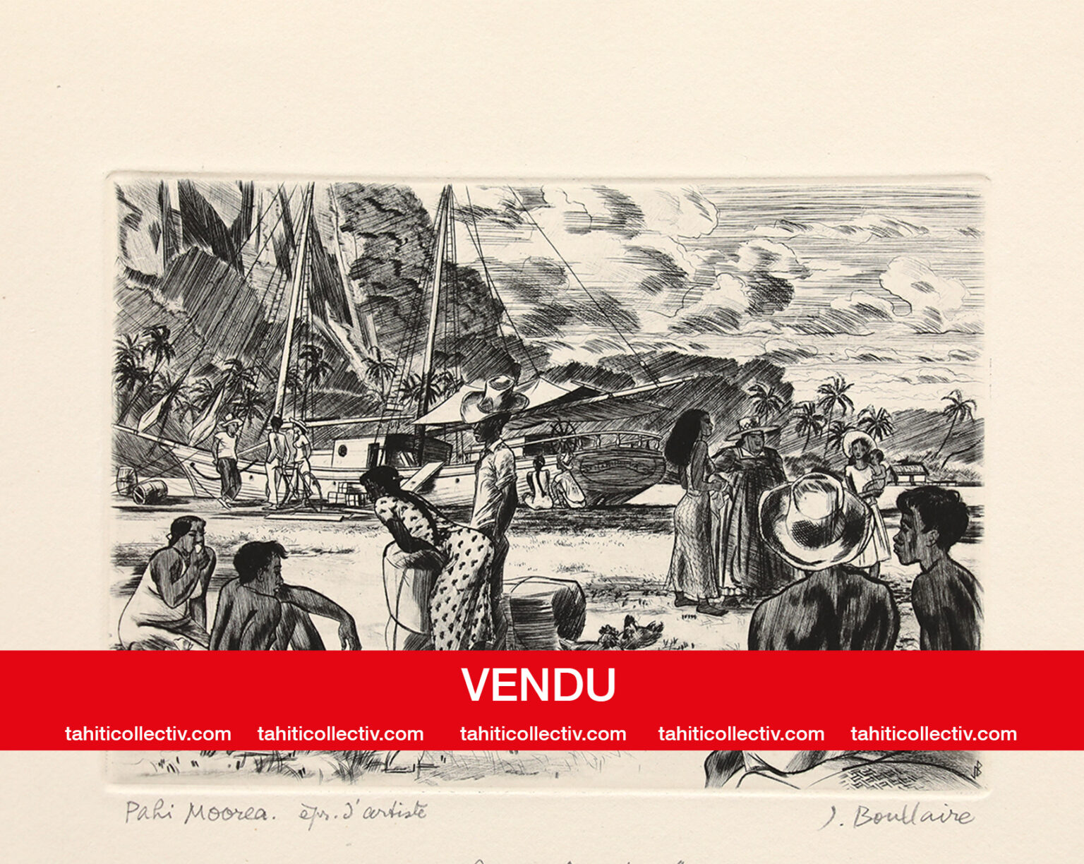 Post vendu Pahi moorea