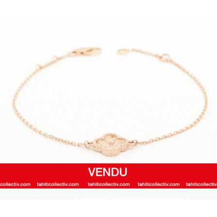 VAN CLEEF & ARPELS - Bracelet Sweet Alhambra en or rose